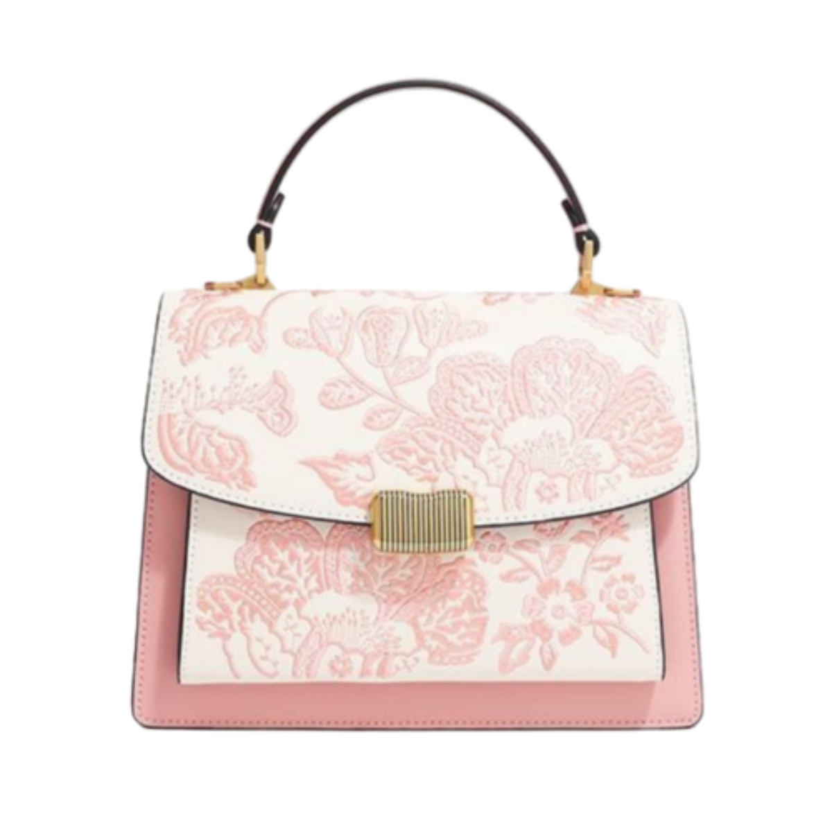 Youthrone Elegant Handbag – Summer Floral Design, Versatile and Chic for Work & Leisure