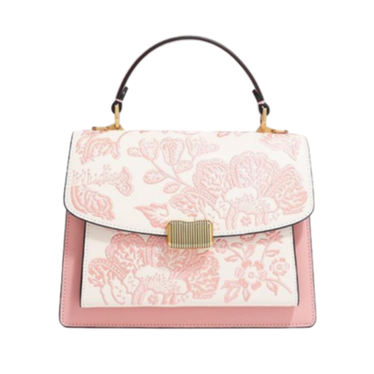 Youthrone Elegant Handbag – Summer Floral Design, Versatile and Chic for Work & Leisure