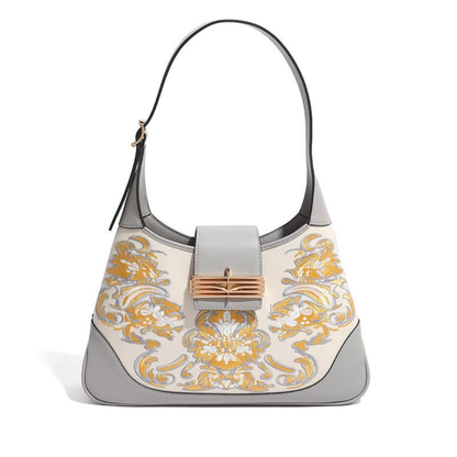 Youthrone Classic Phoenix Embroidery Tote & Shoulder Bag – Elegant Leather, Stylish & Versatile