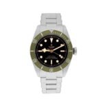 TUDOR Black Bay Harrods 79230G Green Bezel Men’s Automatic Dive Watch