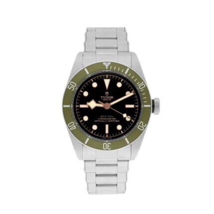 TUDOR Black Bay Harrods 79230G Green Bezel Men’s Automatic Dive Watch