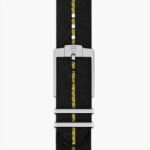 TUDOR Black Bay Pro Opaline White Dial Black with Yellow Band Fabric Strap Watch 39mm - M79470-0005 - Image 3