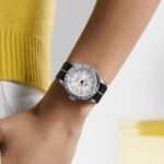 TUDOR Black Bay Pro Opaline White Dial Black with Yellow Band Fabric Strap Watch 39mm - M79470-0005 - Image 5