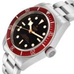 TUDOR Heritage Black Bay Burgundy Bezel Steel Mens Watch 79230R Card - Image 4
